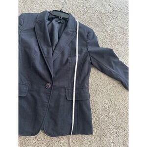 Rafaella Women's Gray‎ Blazer Petite Size 6P Career Business Jacket